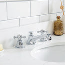 Water Creation Queen 36" Single Sink Quartz Carrara Vanity In Cashmere Gray QU36QZ01CG-000000000