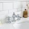 Water Creation Queen 36" Single Sink Quartz Carrara Vanity In Cashmere Gray with Matching Mirror and F2-0012-01-TL Lavatory Faucet QU36QZ01CG-Q21TL1201