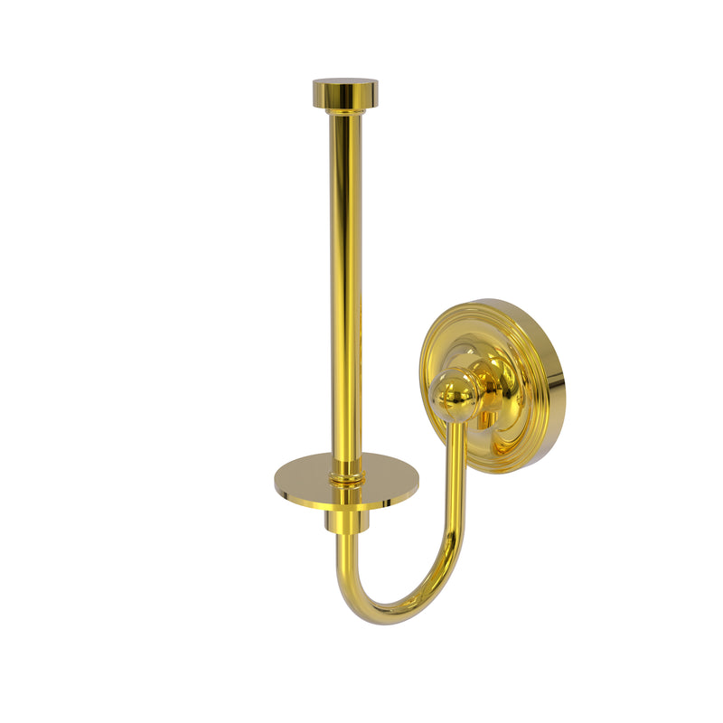 Allied Brass Regal Collection Upright Toilet Tissue Holder R-24U-PB