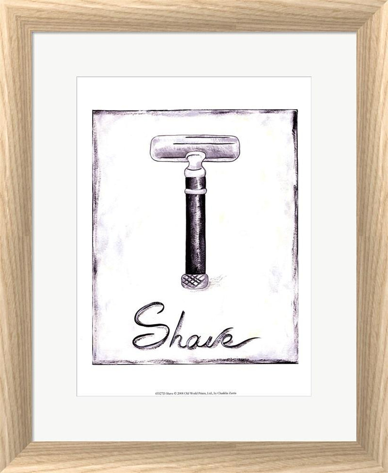 Chariklia Zarris Shave White Washed Rounded Oatmeal Faux Wood R644546-AEAEAGJEMY