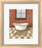 Norman Wyatt Jr. Upscale Bath I White Washed Rounded Oatmeal Faux Wood R675556-AEAEAGJEMY