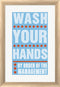 John W. Golden Wash Your Hands White Washed Rounded Oatmeal Faux Wood R822688-AEAEAGJEMY