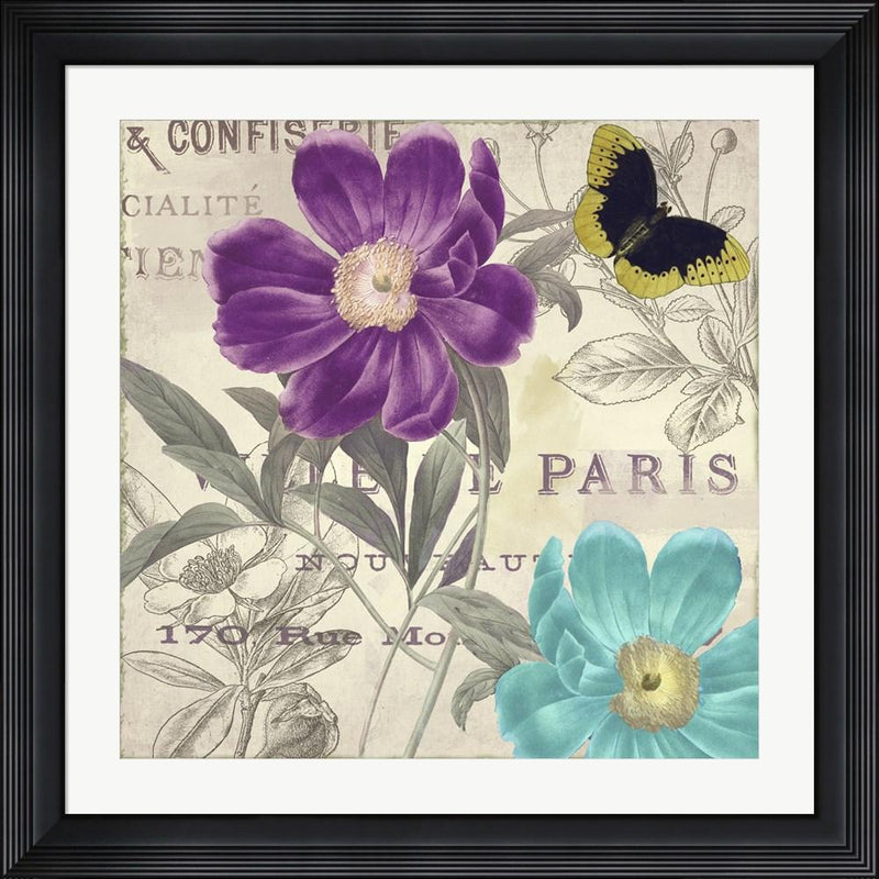 Color Bakery Petals of Paris II Contemporary Stepped Solid Black with Satin Finish R823320-AEAEAGME8E