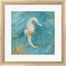 Danhui Nai Treasures from the Sea I Aqua White Washed Rounded Oatmeal Faux Wood R864687-AEAEAGJEMY