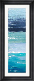 Patricia Pinto Blue Palette Panel I Contemporary Stepped Solid Black with Satin Finish R871688-AEAEAGME8E