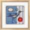 Studio Mousseau Sea Bird I White Washed Rounded Oatmeal Faux Wood R879484-AEAEAGJEMY