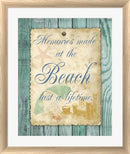 Jean Plout Beach Notes I White Washed Rounded Oatmeal Faux Wood R884027-AEAEAGJEMY