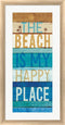 Michael Mullan Beachscape Inspiration IV White Washed Rounded Oatmeal Faux Wood R899165-AEAEAGJEMY