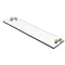 Allied Brass 22 Inch Glass Vanity Shelf with Beveled Edges RC-1-22-SBR