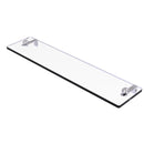 Allied Brass 22 Inch Glass Vanity Shelf with Beveled Edges RC-1-22-SCH