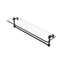 Allied Brass 22 Inch Glass Vanity Shelf with Integrated Towel Bar RC-1-22TB-ORB