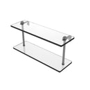 Allied Brass 16 Inch Two Tiered Glass Shelf RC-2-16-GYM