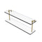 Allied Brass 22 Inch Two Tiered Glass Shelf RC-2-22-SBR