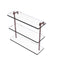 Allied Brass 16 Inch Triple Tiered Glass Shelf RC-5-16-CA