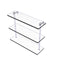 Allied Brass 16 Inch Triple Tiered Glass Shelf RC-5-16-PC