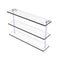 Allied Brass 22 Inch Triple Tiered Glass Shelf RC-5-22-SCH