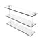 Allied Brass 22 Inch Triple Tiered Glass Shelf RC-5-22-WHM