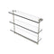 Allied Brass 22 Inch Triple Tiered Glass Shelf with Integrated Towel Bar RC-5-22TB-PNI