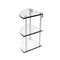 Allied Brass Three Tier Corner Glass Shelf RC-6-SCH