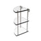 Allied Brass Three Tier Corner Glass Shelf RC-6-SN