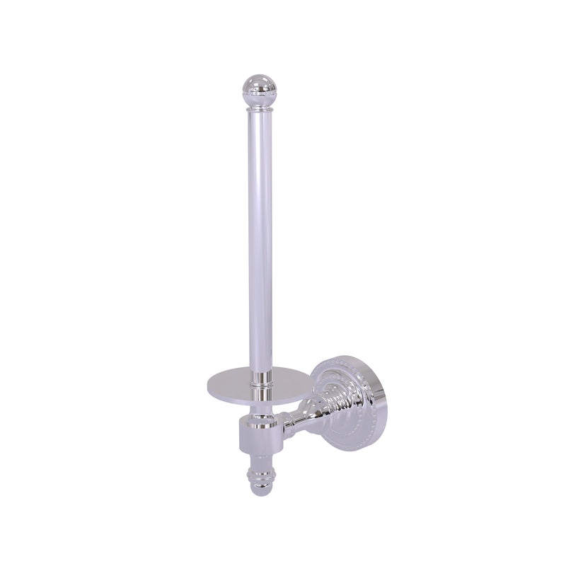 Allied Brass Retro Dot Collection Upright Toilet Tissue Holder RD-24U-PC