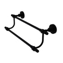 Allied Brass Retro Dot Collection 36 Inch Double Towel Bar RD-72-36-BKM