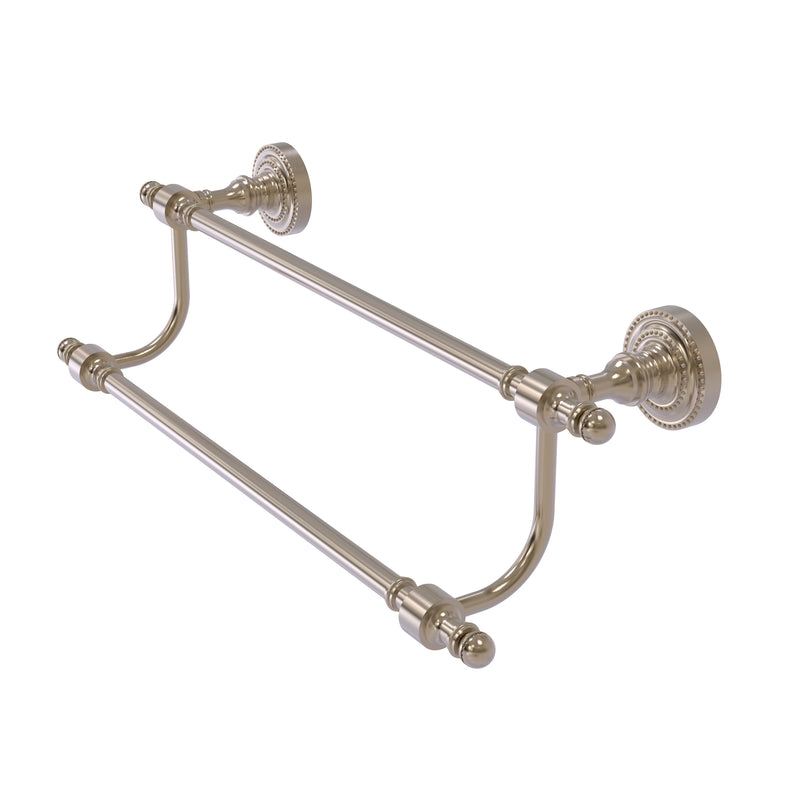 Allied Brass Retro Dot Collection 36 Inch Double Towel Bar RD-72-36-PEW