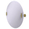 Allied Brass Frameless Round Tilt Mirror with Beveled Edge RD-90-SBR