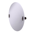 Allied Brass Frameless Oval Tilt Mirror with Beveled Edge RD-91-ABZ