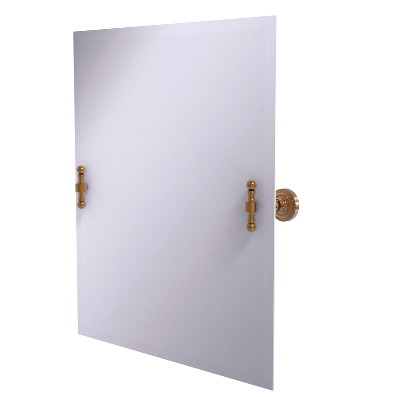 Allied Brass Frameless Rectangular Tilt Mirror with Beveled Edge RD-92-BBR