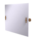 Allied Brass Frameless Landscape Rectangular Tilt Mirror with Beveled Edge RD-93-BBR