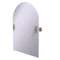 Allied Brass Frameless Arched Top Tilt Mirror with Beveled Edge RD-94-PEW