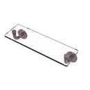 Allied Brass Remi Collection 16 Inch Glass Vanity Shelf with Beveled Edges RM-1-16-CA