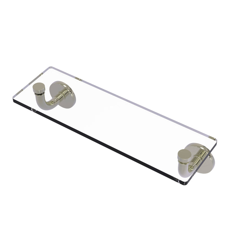 Allied Brass Remi Collection 16 Inch Glass Vanity Shelf with Beveled Edges RM-1-16-PNI