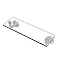 Allied Brass Remi Collection 16 Inch Glass Vanity Shelf with Beveled Edges RM-1-16-SCH