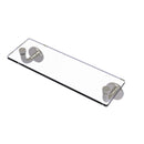 Allied Brass Remi Collection 16 Inch Glass Vanity Shelf with Beveled Edges RM-1-16-SN