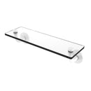 Allied Brass Remi Collection 16 Inch Glass Vanity Shelf with Beveled Edges RM-1-16-WHM