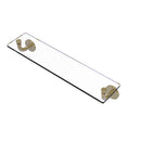 Allied Brass Remi Collection 22 Inch Glass Vanity Shelf with Beveled Edges RM-1-22-UNL