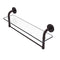 Allied Brass Remi Collection 22 Inch Glass Vanity Shelf with Integrated Towel Bar RM-1-22TB-ABZ