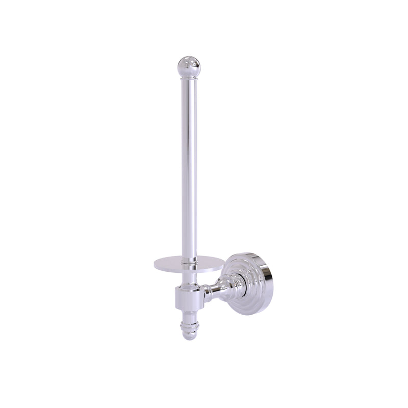 Allied Brass Retro Wave Collection Upright Toilet Tissue Holder RW-24U-PC