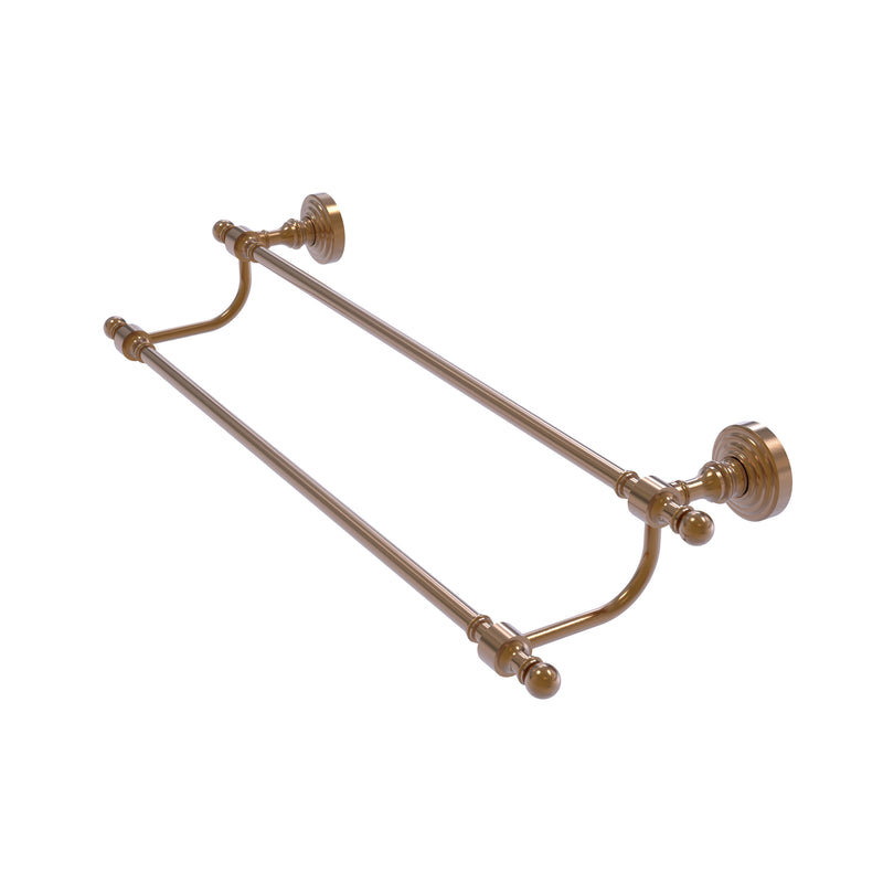 Allied Brass Retro Wave Collection 18 Inch Double Towel Bar RW-72-18-BBR