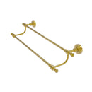 Allied Brass Retro Wave Collection 18 Inch Double Towel Bar RW-72-18-PB