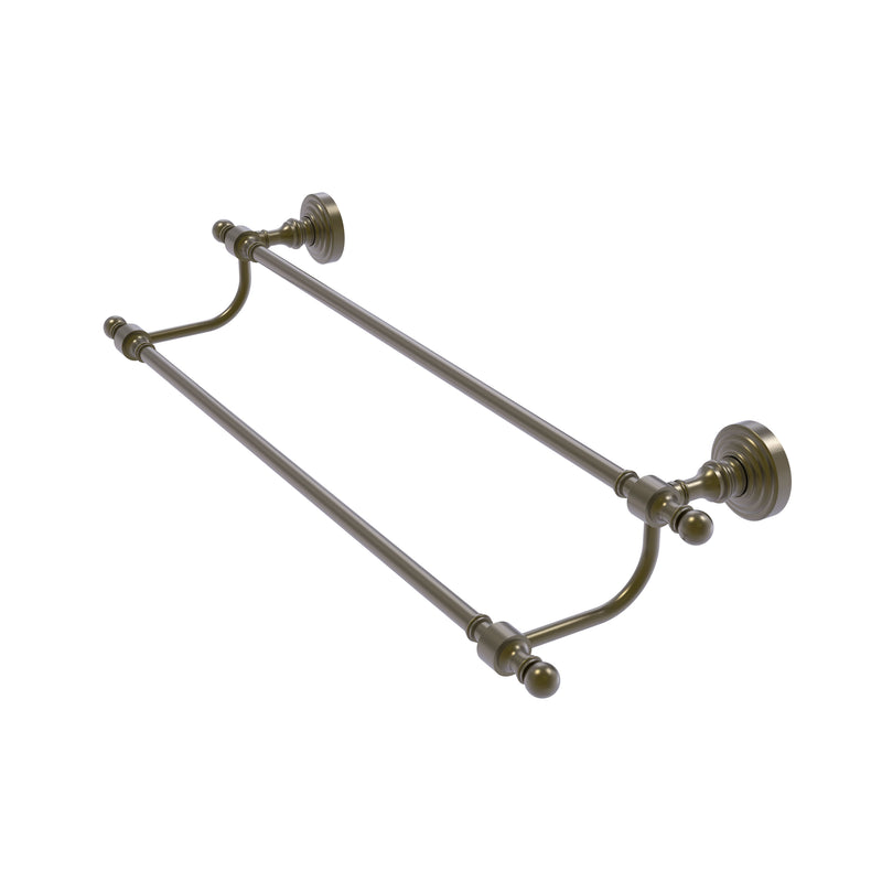 Allied Brass Retro Wave Collection 30 Inch Double Towel Bar RW-72-30-ABR