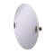 Allied Brass Frameless Oval Tilt Mirror with Beveled Edge RW-91-ABR