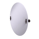 Allied Brass Frameless Oval Tilt Mirror with Beveled Edge RW-91-ABZ