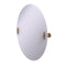 Allied Brass Frameless Oval Tilt Mirror with Beveled Edge RW-91-BBR