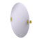 Allied Brass Frameless Oval Tilt Mirror with Beveled Edge RW-91-PB