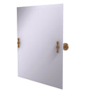 Allied Brass Frameless Rectangular Tilt Mirror with Beveled Edge RW-92-BBR