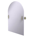 Allied Brass Frameless Arched Top Tilt Mirror with Beveled Edge RW-94-PNI