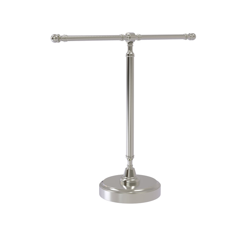 Allied Brass Vanity Top 2 Arm Guest Towel Holder RWM-2-SN